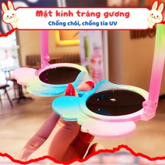 Kính cho bé 3-8 tuổi chống tia UV cao cấp BBShine, Kính mát cho bé gọng nhựa chắc chắn nhiều họa tiết đáng yêu – K020