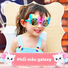 Kính cho bé 3-8 tuổi chống tia UV cao cấp BBShine, Kính mát cho bé gọng nhựa chắc chắn nhiều họa tiết đáng yêu – K020
