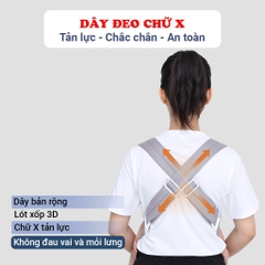Địu em bé 0-3 tuổi đa năng BBShine, Địu cho bé 4 tư thế gọn nhẹ bề mặt lưới thoáng khí – SS034