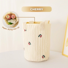 Túi Bỉm Sữa Đa Năng Phong Cách Hàn Quốc Nhỏ Gọn Họa Tiết Thêu Xinh Xắn BBShine – TX045