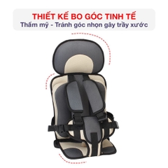 Ghế Ngồi Ô Tô Cho Bé Cao Cấp Đảm Bảo An Toàn Nhiều Màu Sắc Bắt Mắt BBShine – SS059