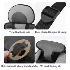 Ghế Ngồi Ô Tô Cho Bé Cao Cấp Đảm Bảo An Toàn Nhiều Màu Sắc Bắt Mắt BBShine – SS059