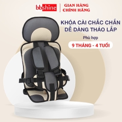 Ghế Ngồi Ô Tô Cho Bé Cao Cấp Đảm Bảo An Toàn Nhiều Màu Sắc Bắt Mắt BBShine – SS059