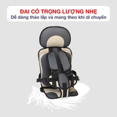 Ghế Ngồi Ô Tô Cho Bé Cao Cấp Đảm Bảo An Toàn Nhiều Màu Sắc Bắt Mắt BBShine – SS059