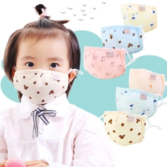 Khẩu trang vải cho bé 0-3 tuổi chất cotton thông thoáng dùng hàng ngày nhiều họa tiết đáng yêu BBShine – M011