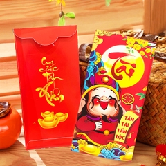 Bao lì xì Quý Mão 2023 cao cấp BBShine, Set 10 bao lì xì Tết dày dặn họa tiết in sắc nét – LX005