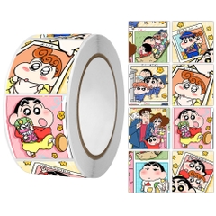 Cuộn 500 sticker nhãn dán khích lệ khen thưởng học tập cho bé yêu với nhiều họa tiết kèm slogan khiến những giờ học thêm sinh động BBShine – ST010