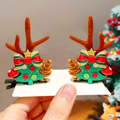 Kẹp tóc Noel sừng tuần lộc BBShine, Set 2 kẹp tóc Giáng sinh trang trí đáng yêu lạ mắt (2pcs) – NOEL006