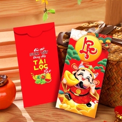 Bao lì xì Quý Mão 2023 cao cấp BBShine, Set 10 bao lì xì Tết dày dặn họa tiết in sắc nét – LX005