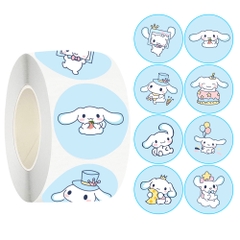 Cuộn 500 sticker nhãn dán khích lệ khen thưởng học tập cho bé yêu với nhiều họa tiết kèm slogan khiến những giờ học thêm sinh động BBShine – ST010