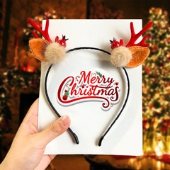 Băng đô Noel sừng tuần lộc xinh xắn đơn giản mà đáng yêu phù hợp cho mọi lứa tuổi BBShine – NOEL014