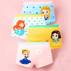 Quần chip cho bé gái cao cấp BBShine, Set 4 quần chip đùi cho bé nhiều họa tiết xinh xắn – C027