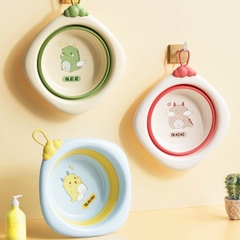 Thau gấp gọn cho bé chất liệu nhựa cao cấp BBShine, Chậu rửa mặt cho bé tiện lợi nhiều họa tiết đáng yêu – SS039