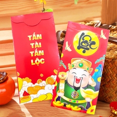 Bao lì xì Quý Mão 2023 cao cấp BBShine, Set 10 bao lì xì Tết dày dặn họa tiết in sắc nét – LX005