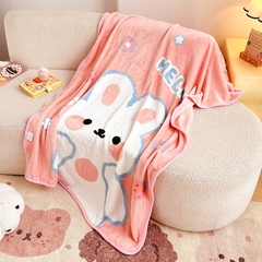 Chăn lông tuyết cho bé chất mềm mịn cao cấp BBShine, Chăn cho bé nhiều họa tiết ngộ nghĩnh đáng yêu - KH013