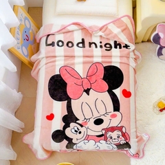 Chăn lông tuyết cho bé chất mềm mịn cao cấp BBShine, Chăn cho bé nhiều họa tiết ngộ nghĩnh đáng yêu - KH013