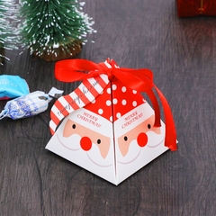 Hộp quà Giáng sinh hình kim tự tháp BBShine, Hộp quà Noel đựng kẹo ngộ nghĩnh xinh xắn – G003