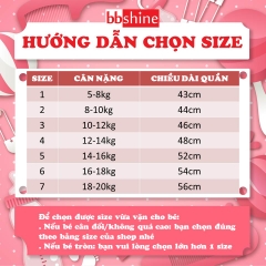 Quần legging cho bé gái 7-20kg mềm mịn BBShine, Quần tất cho bé gái co giãn tốt họa tiết thỏ đáng yêu – Q020