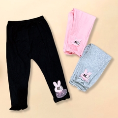 Quần legging cho bé gái 7-20kg mềm mịn BBShine, Quần tất cho bé gái co giãn tốt họa tiết thỏ đáng yêu – Q020