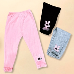 Quần legging cho bé gái 7-20kg mềm mịn BBShine, Quần tất cho bé gái co giãn tốt họa tiết thỏ đáng yêu – Q020