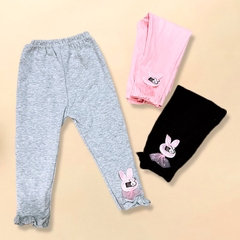 Quần legging cho bé gái 7-20kg mềm mịn BBShine, Quần tất cho bé gái co giãn tốt họa tiết thỏ đáng yêu – Q020