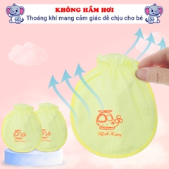 Bao tay bao chân cho bé sơ sinh 0-6 tháng cao cấp BBShine, Set bao tay bao chân sơ sinh chất thun co giãn tốt không gây hằn da bé – SS009