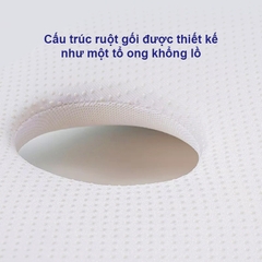 Gối cao su non cho bé, Gối chống méo đầu cho bé sơ sinh mẫu mới loại cao cấp an toàn cho sự phát triển của bé BBShine – SS017