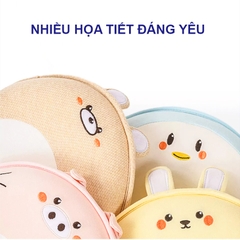 Gối cao su non cho bé, Gối chống méo đầu cho bé sơ sinh mẫu mới loại cao cấp an toàn cho sự phát triển của bé BBShine – SS017