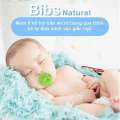 Ti giả Bibs, Ti ngậm cho bé Đan Mạch chính hãng tặng kèm nắp trứng tiện lợi BBShine – SS021