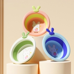 Thau gấp gọn cho bé chất liệu nhựa cao cấp BBShine, Chậu rửa mặt cho bé tiện lợi nhiều họa tiết đáng yêu – SS039