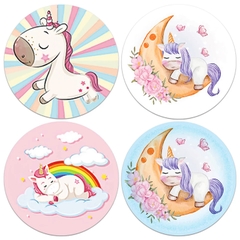 Sticker Unicorn, cuộn 500 sticker khen thưởng với nhiều họa tiết đáng yêu cho những giờ học của bé thêm thú vị và sáng tạo BBShine – ST014