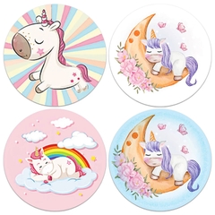 Sticker Unicorn, cuộn 500 sticker khen thưởng với nhiều họa tiết đáng yêu cho những giờ học của bé thêm thú vị và sáng tạo BBShine – ST014