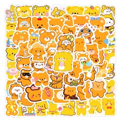 Sticker dán sổ, set 100 sticker hoạt hình trang trí nhiều chủ để xinh xắn cho bé yêu BBShine – ST015