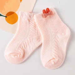 Tất cho bé gái 0-3 tuổi xuất Hàn BBShine, Tất lưới cho bé cao cấp họa tiết xinh xắn nhiều màu sắc – T021