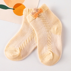Tất cho bé gái 0-3 tuổi xuất Hàn BBShine, Tất lưới cho bé cao cấp họa tiết xinh xắn nhiều màu sắc – T021