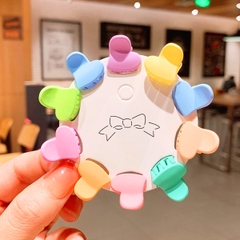 Kẹp tóc mái phong cách Hàn Quốc xinh xắn BBShine, Set 10 kẹp tóc cho bé gái nhiều màu sắc họa tiết đáng yêu – P153