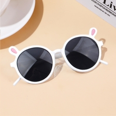 Kính cho bé 2-8 tuổi chống tia UV cao cấp BBShine, Kính mát cho bé gọng nhựa hình tai thỏ ngộ nghĩnh nhiều màu sắc – K010