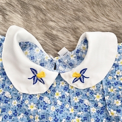 Váy cho bé gái, Váy hoa nhí cho bé gái 7-28kg cánh tiên cổ thêu hoa siêu xinh BBShine – D091