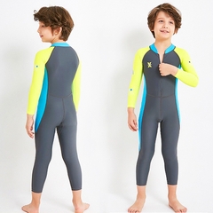 Đồ bơi bé gái và bé trai 9-37kg cao cấp BBShine, Đồ bơi dài tay DIVE & SAIL chống nắng và tia UV toàn thân cho bé – DB014