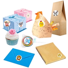 Sticker khen thưởng cho bé, cuộn 500 sticker khen thưởng với nhiều hình thú đáng yêu khiến những giờ học của bé thêm sinh động BBShine – ST012