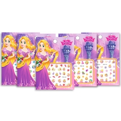 Dán móng tay 3D cao cấp cho bé BBShine, Set sticker dán móng cho bé họa tiết hoạt hình nhiều màu sắc tươi sáng – J007