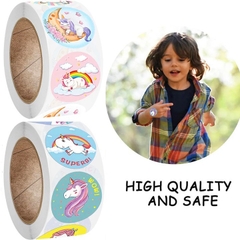 Sticker Unicorn, cuộn 500 sticker khen thưởng với nhiều họa tiết đáng yêu cho những giờ học của bé thêm thú vị và sáng tạo BBShine – ST014