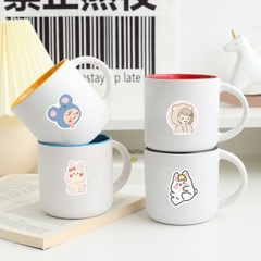 Sticker dán sổ, set 100 sticker hoạt hình trang trí nhiều chủ để xinh xắn cho bé yêu BBShine – ST015