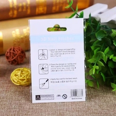 Dán móng tay 3D cao cấp cho bé BBShine, Set sticker dán móng cho bé họa tiết hoạt hình nhiều màu sắc tươi sáng – J007