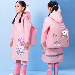 Áo mưa cho bé 2-10 tuổi cao cấp BBShine, Áo mưa trẻ em họa tiết hình thú ngộ nghĩnh nhiều màu tươi sáng – AM015