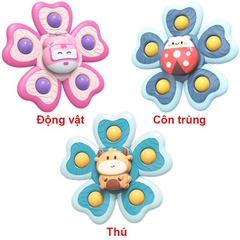 Con quay spinner họa tiết động vật vui nhộn BBShine, Con quay cho bé nhiều màu sắc đáng yêu – DC064