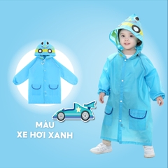 Áo mưa cho bé 2-7 tuổi hình thú vui nhộn BBShine, Áo mưa trẻ em xuất Nhật cao cấp nhiều màu sắc đáng yêu cho bé – AM001