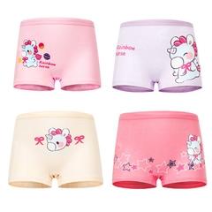 Quần chip đùi cotton cao cấp cho bé gái 2-12 tuổi hình hươu cao cổ đủ màu sắc tươi vui BBShine – C017