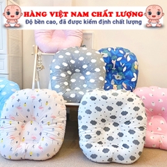 Gối chống trào ngược cho bé 0-2 tuổi chất cotton cao cấp size đại BBShine – SS011