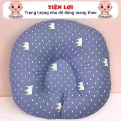 Gối chống trào ngược cho bé 0-2 tuổi chất cotton cao cấp size đại BBShine – SS011